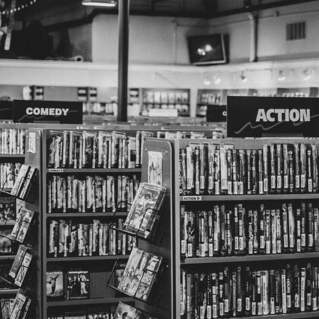 Blockbuster pop-up Soho, nostalgic marketing campaign, retro entertainment revival