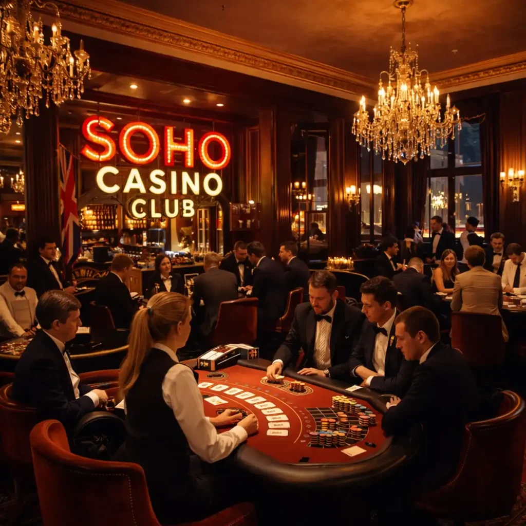 gambling history, illegal gambling dens Soho, spielers London history